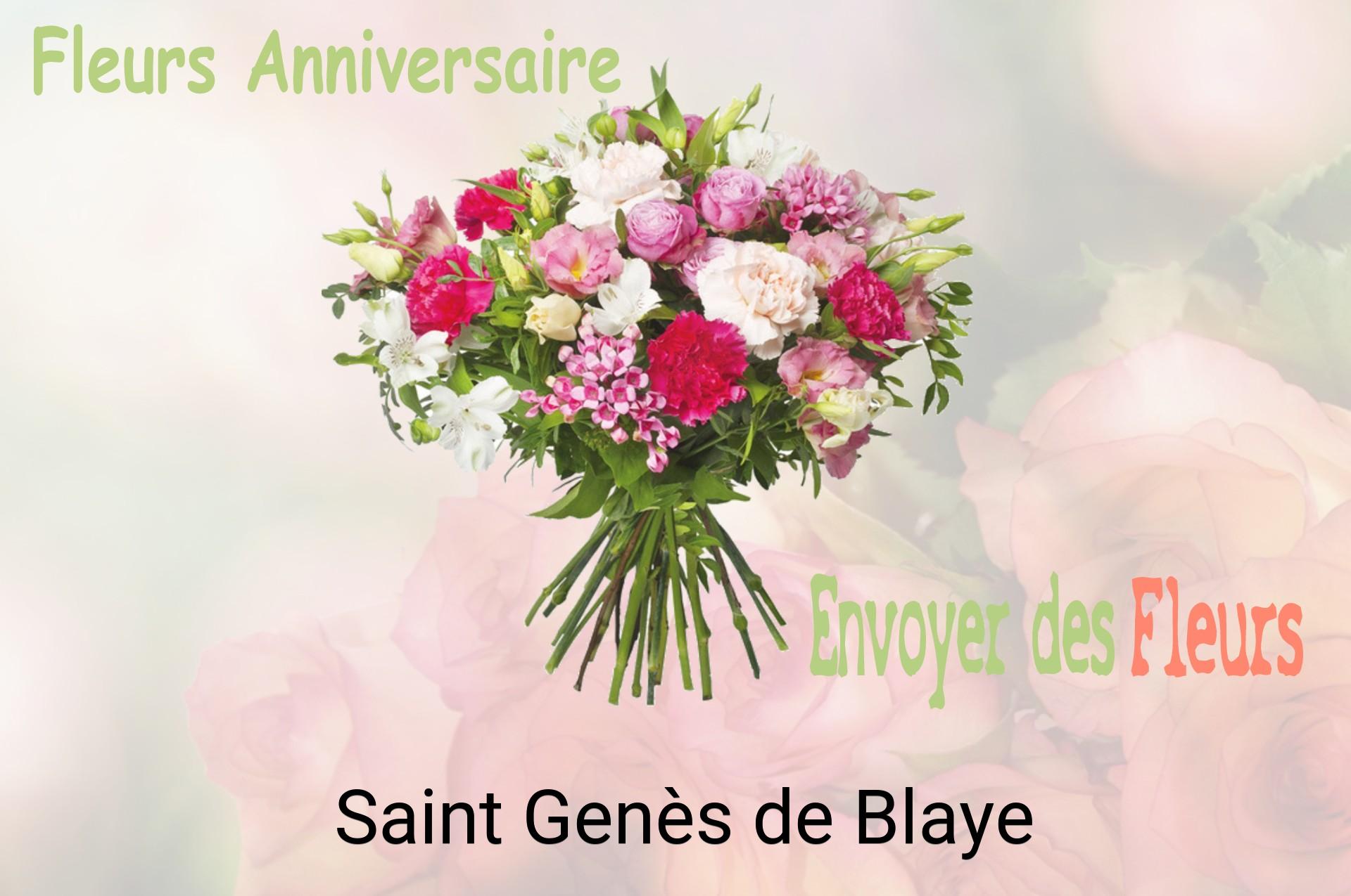 Bouquet de fleurs d’anniversaire livré à Saint-Genès-de-Blaye